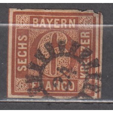 Estados Alemanes - Baviera Yvert 5 usado