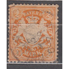 Estados Alemanes - Baviera Yvert 73 usado