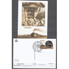 España II Centenario Tarjetas del Correo 2025 usado Oficios Antiguos Fogonero 