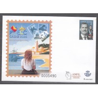 España II Centenario Sobres enteros postales 2025 Edifil 163 Cadiz
