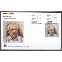 Andorra Española Sobres 1º Día 2025 Personajes Josep Pintat Solans