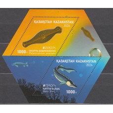 Kazakhstan - Hojas Europa 2024 ** Mnh