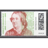 Alemania Federal Correo 2025 ** Mnh 200 Aniversario Goldschmidt