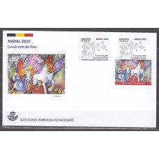 Andorra Española Sobres 1º Día 2025 Cavalcada reis d´Andorra la Vella