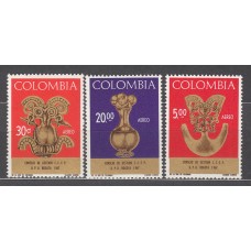Colombia - Aereo 1967 Yvert 476/78  ** Mnh