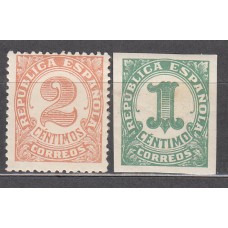 España II República 1933 Edifil 677/8 ** Mnh