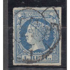 España Clásicos 1860-61 Edifil 55 Usado