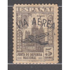 Locales Patrióticos Ifni 1937 Edifil 4 * Mh Manchas del Tiempo