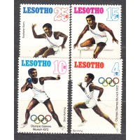 Lesotho Correo Yvert 226/29 * Mh Deportes