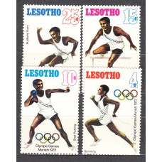 Lesotho Correo Yvert 226/29 * Mh Deportes