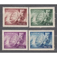 Eslovaquia - Correo 1944 Yvert 118/21 * Mh 