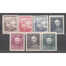 Checoslovaquia - Correo 1948 Yvert 460/6 ** Mnh 