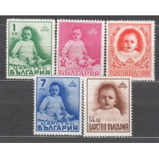 Bulgaria - Correo 1938 Yvert 319/23 ** Mnh Personaje