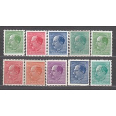 Bulgaria - Correo 1941 Yvert 377/85 ** Mnh (10 valores) Boris III