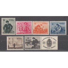 Bulgaria - Correo 1942 Yvert 400/5 ** Mnh 