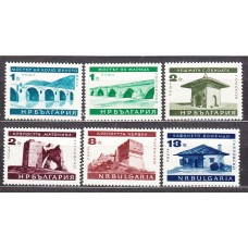 Bulgaria - Correo 1966 Yvert 1407/12 ** Mnh Monumentos