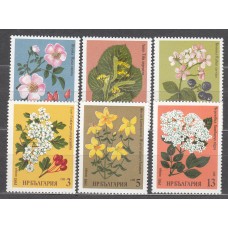 Bulgaria - Correo 1981 Yvert 2601/6 ** Mnh Flores