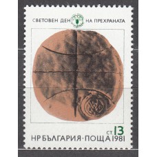 Bulgaria - Correo 1981 Yvert 2666 ** Mnh Dia de la Alimentación