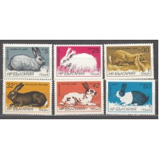 Bulgaria - Correo 1986 Yvert 2993/98 ** Mnh Fauna