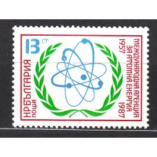 Bulgaria - Correo 1987 Yvert 3122 ** Mnh Energia Atomica