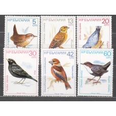 Bulgaria - Correo 1987 Yvert 3125/30 ** Mnh Fauna - Aves