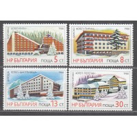 Bulgaria - Correo 1988 Yvert 3216/19 ** Mnh Turismo