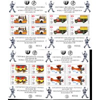 Bulgaria - Correo 1988 Yvert 3221A/D en 4 Minipliegos ** Mnh