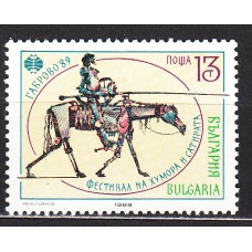 Bulgaria - Correo 1989 Yvert 3229 ** Mnh Festival de Humor y Satira