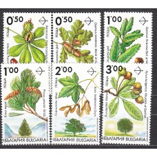 Bulgaria - Correo 1992 Yvert 3465/70 ** Mnh  Flora
