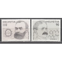 Suiza - Correo 1997 Yvert 1555/56 ** Mnh Personajes