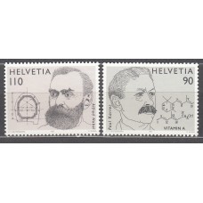 Suiza - Correo 1997 Yvert 1555/56 ** Mnh Personajes