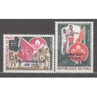 Mali - Aereo Yvert 222/23 * Mh Boy Scouts
