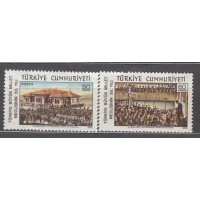 Turquia Correo 1970 Yvert 1946/47 ** Mnh