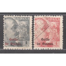 Guinea Correo 1942 Edifil 269/70 usado