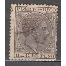 Puerto Rico Sueltos 1882 Edifil 66 Usado