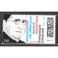 Alemania Federal Correo 2025 ** Mnh Bernhard Lichtenberg - Personaje