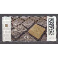 Alemania Federal Correo 2025 ** Mnh Ostaculos