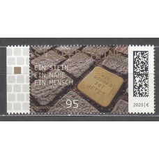 Alemania Federal Correo 2025 ** Mnh Ostaculos