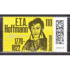 Alemania Federal Correo 2026 ** Mnh E.T.A. Hoffmann 250 Años
