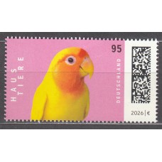 Alemania Federal Correo 2026 ** Mnh Mascotas - Fauna  Aves