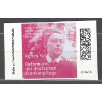Alemania Federal Correo 2026 ** Mnh Bienestar adhesivo de carnet - Personaje