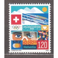 Suiza Correo 2026 ** Mnh Juegos Olimpicos de Invierno - Deportes