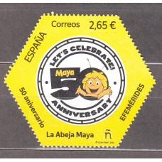 España II Centenario Correo 2026 ** Mnh 50 Aniversario la Abeja Maya