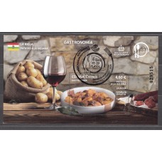 España II Centenario Correo 2026 usado  Gastronomia Patatas a la Riojana
