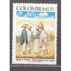 Colombia - Correo 1976 Yvert 695 ** Mnh Indianos en Colombia