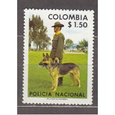 Colombia - Correo 1976 Yvert 697 ** Mnh Dia de la Policia - Fauna - Perro