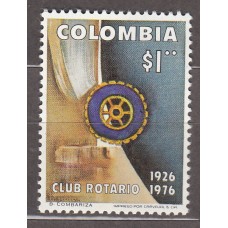 Colombia - Correo 1977 Yvert 701 ** Mnh Rotary