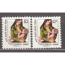 Colombia - Correo 1977 Yvert 707/708 ** Mnh Plan Nacional Alimentario