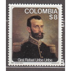 Colombia - Correo 1979 Yvert 738 ** Mnh General Rafael Uribe - Personaje