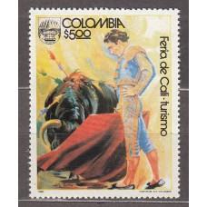 Colombia Correo 1980 Yvert 741 ** Mnh Turismo - Tauromaquia